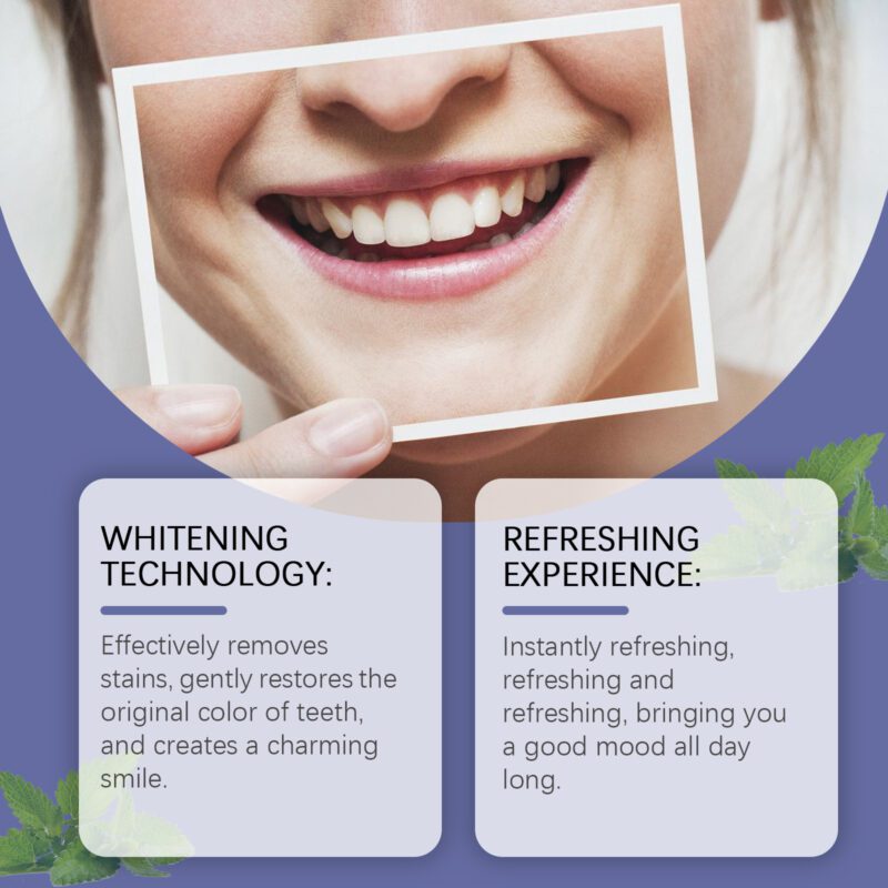 Whitening Serum - Deep Stain Removal, Yellowing Control & Oral Care, Teeth Brightening - Image 4