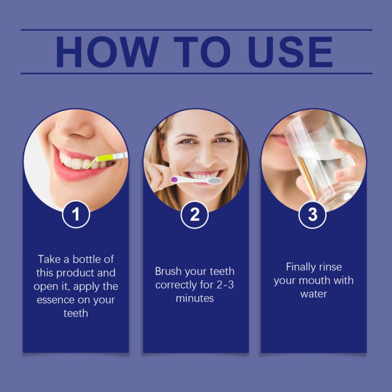 Whitening Serum - Deep Stain Removal, Yellowing Control & Oral Care, Teeth Brightening - Image 6