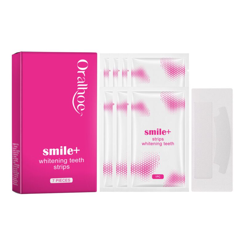 Teeth Whitening Adhesive - Portable Stain Removal, Tartar Control & Yellowing Treatment, Oral Care