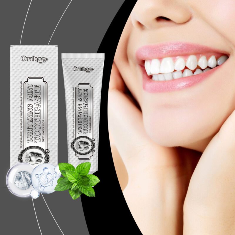 Mint Fresh Toothpaste - Gentle Tartar/Stain/Odor Care, Daily Oral Hygiene, Toothpaste