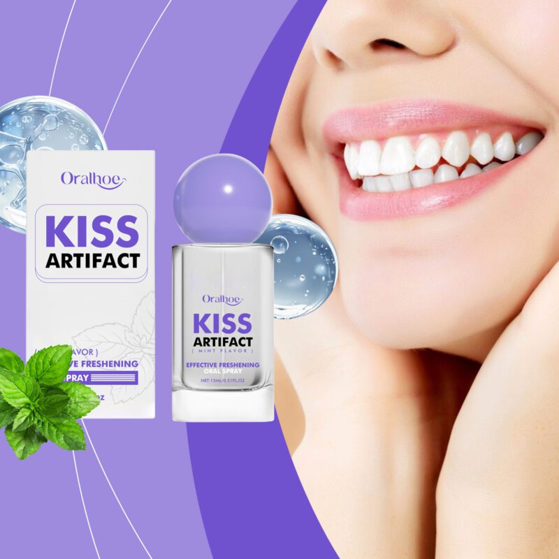 Mouth Spray - Gum Care, Fresh Breath & Teeth Brightening, Gentle Deodorizing Formula - Image 2