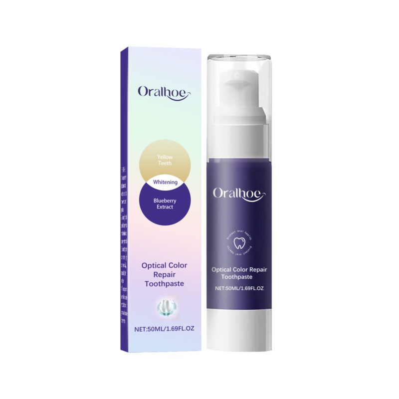 Purple Shine Toothpaste - Smoke/Stain Removal, Gloss Teeth & Fresh Mouth, Dental Care