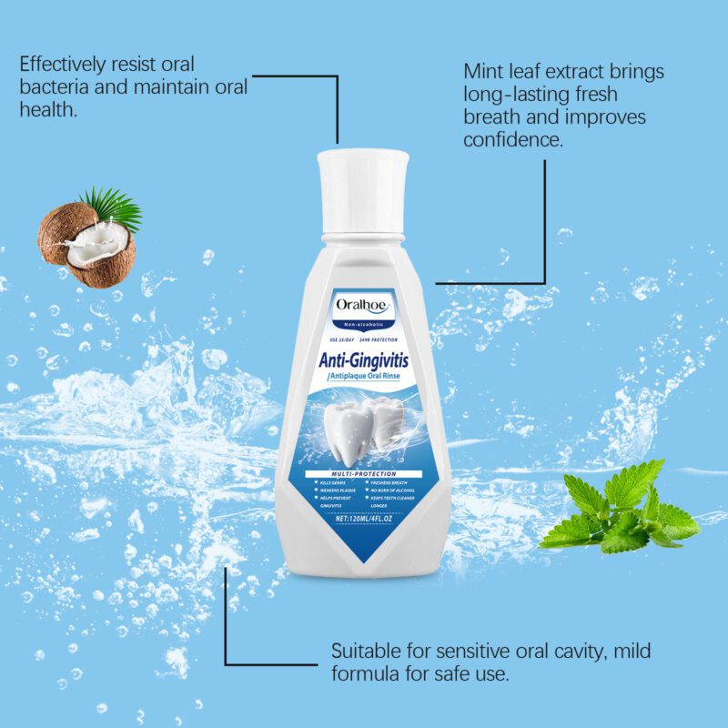 Multi-Protection Mouthwash - Bad Breath/Stain Care, Daily Oral Hygiene & Fresh Mouth, Mouthwash - Image 3