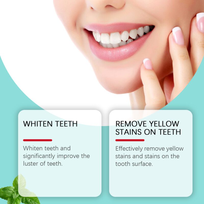 Dental Care Toothpaste - Yellow Teeth/Stain/Dirt Removal, Mild Fresh Formula, Toothpaste - Image 4
