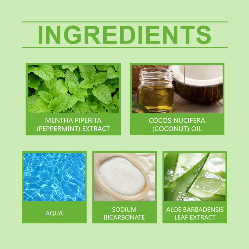 Aloe Cleaning Toothpaste - Enamel Protection, Odor/Stain Removal & Dental Care, Toothpaste - Image 5