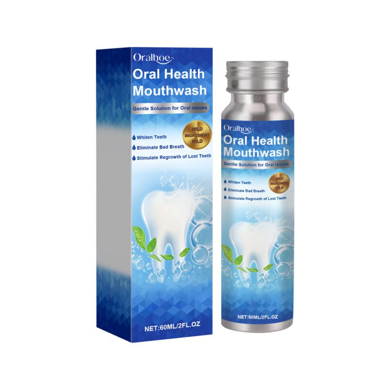 Daily Mouthwash - Bad Breath Relief, Teeth Care & Fresh Beauty, Mild Formula