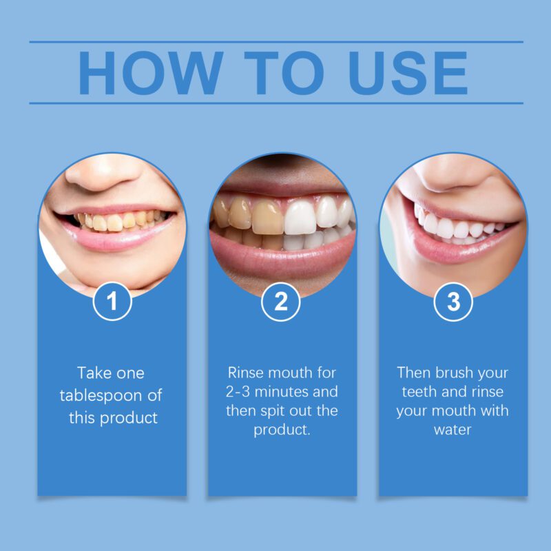 Daily Mouthwash - Bad Breath Relief, Teeth Care & Fresh Beauty, Mild Formula - Image 6
