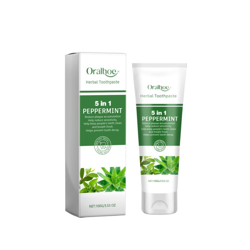Aloe Whitening Toothpaste - Odor/Stain Removal, Fresh Breath & Teeth Brightening, Toothpaste