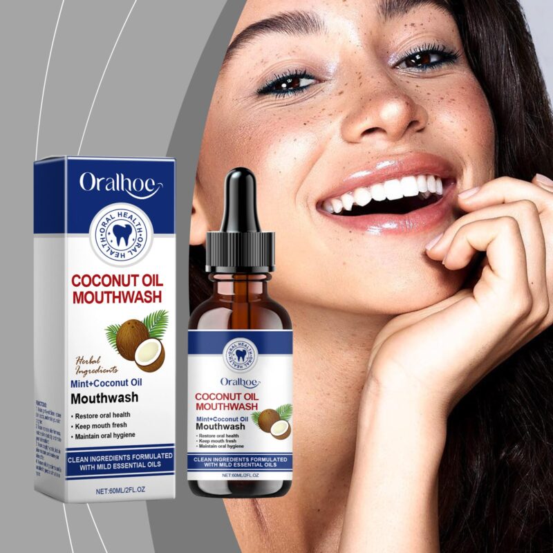Oralhoe Coconut Oil Mouthwash - Oral Hygiene & Fresh Breath - Image 2
