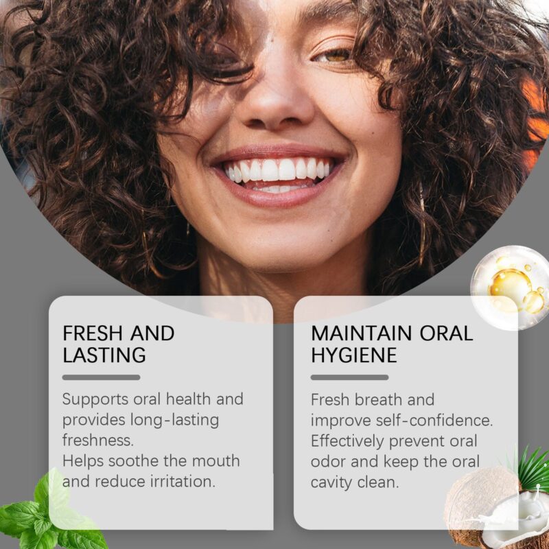 Oralhoe Coconut Oil Mouthwash - Oral Hygiene & Fresh Breath - Image 4
