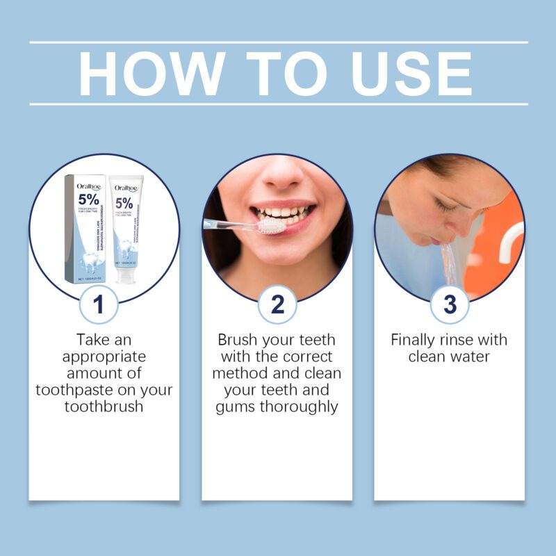 Repair Toothpaste - Gentle Cleaning, Hygiene Repair & Stain Removal, Mint Toothpaste - Image 6