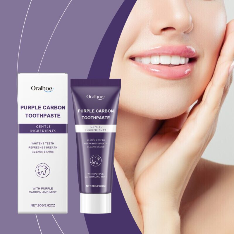 Purple Care Toothpaste - Daily Tartar/Stain/Odor Care, Mouth Protection & Freshness, Toothpaste