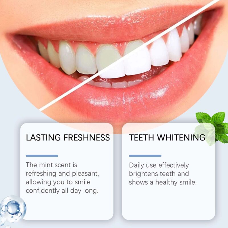Mint Toothpaste - Teeth Hygiene, Fresh Mouth & Luster Beauty, Daily Toothpaste - Image 3
