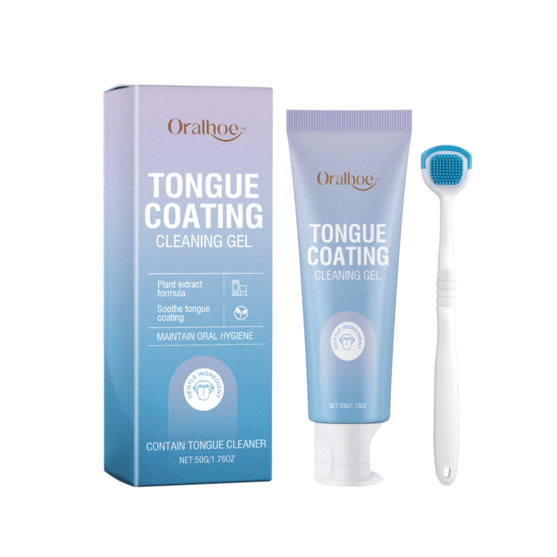 Tongue Cleaning Gel - Gentle Coating Removal, Hygiene Care & Fresh Breath, Oral Care
