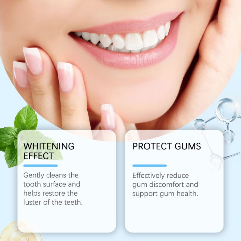Tooth Cleaning Powder - Gentle Stain Removal, Fresh Breath & Dental Care, Oral Powder - Image 3