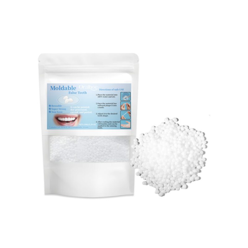 Solid Dental Glue Particles - Temporary Fillings, Denture Props & Teeth Modification, Glue Particles