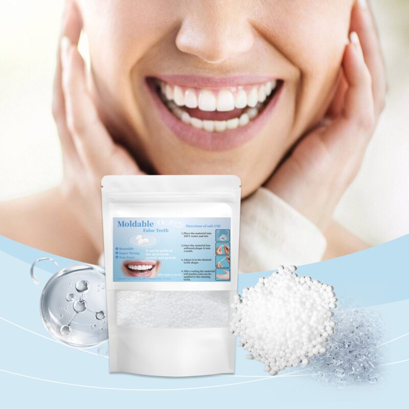 Solid Dental Glue Particles - Temporary Fillings, Denture Props & Teeth Modification, Glue Particles - Image 2